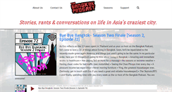 Desktop Screenshot of bangkokpodcast.com